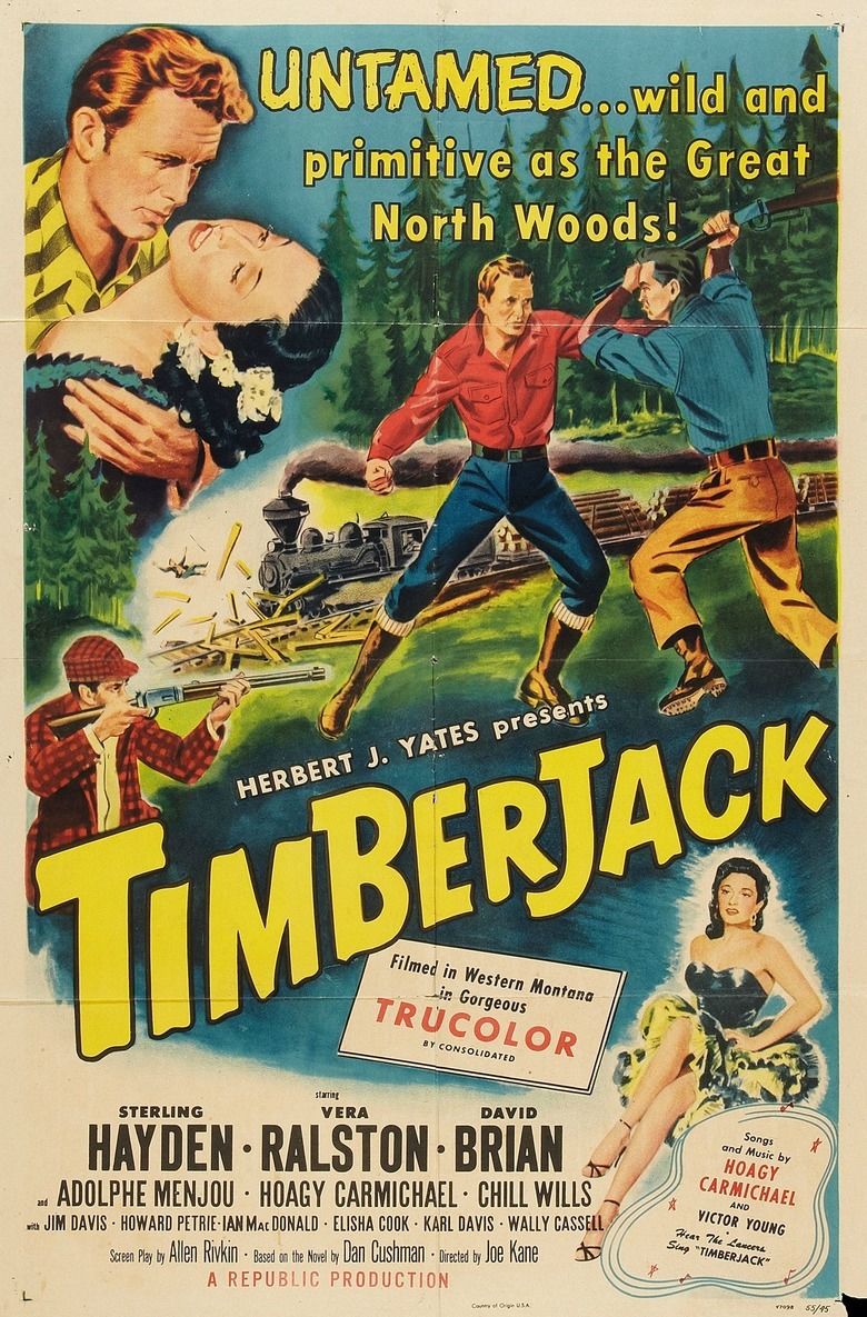 Timberjack (film) movie poster