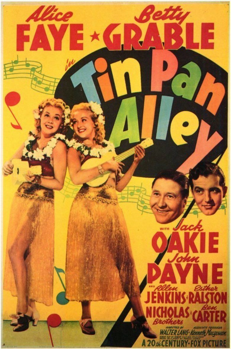 Tin Pan Alley (film) movie poster