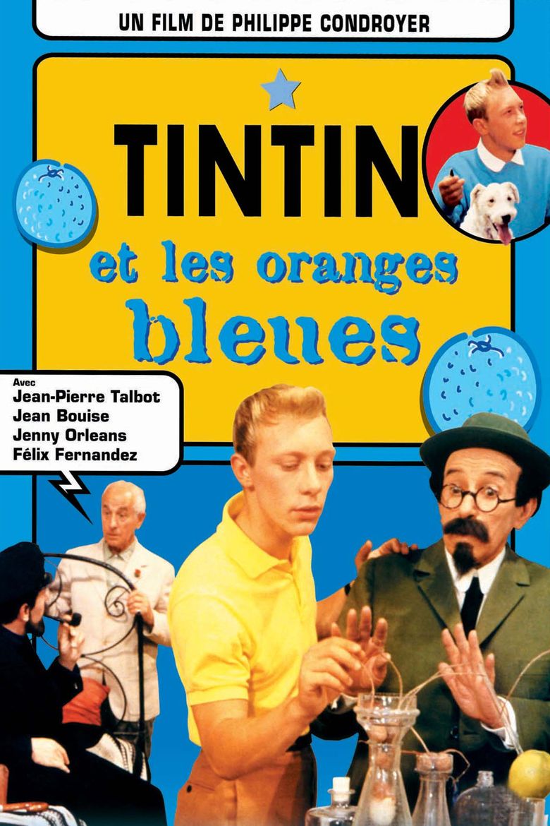 Tintin and the Blue Oranges movie poster