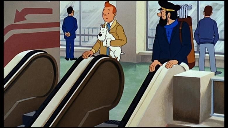 Tintin and the Lake of Sharks movie scenes