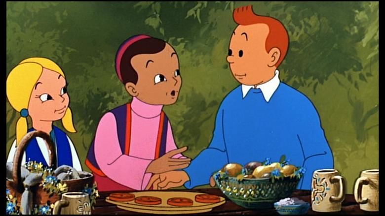 Tintin and the Lake of Sharks movie scenes