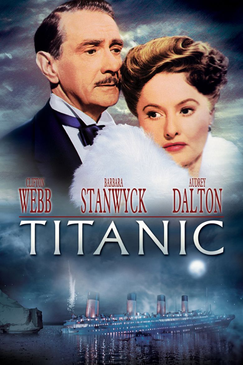 Image result for TITANIC 1953 MOVIE POSTER
