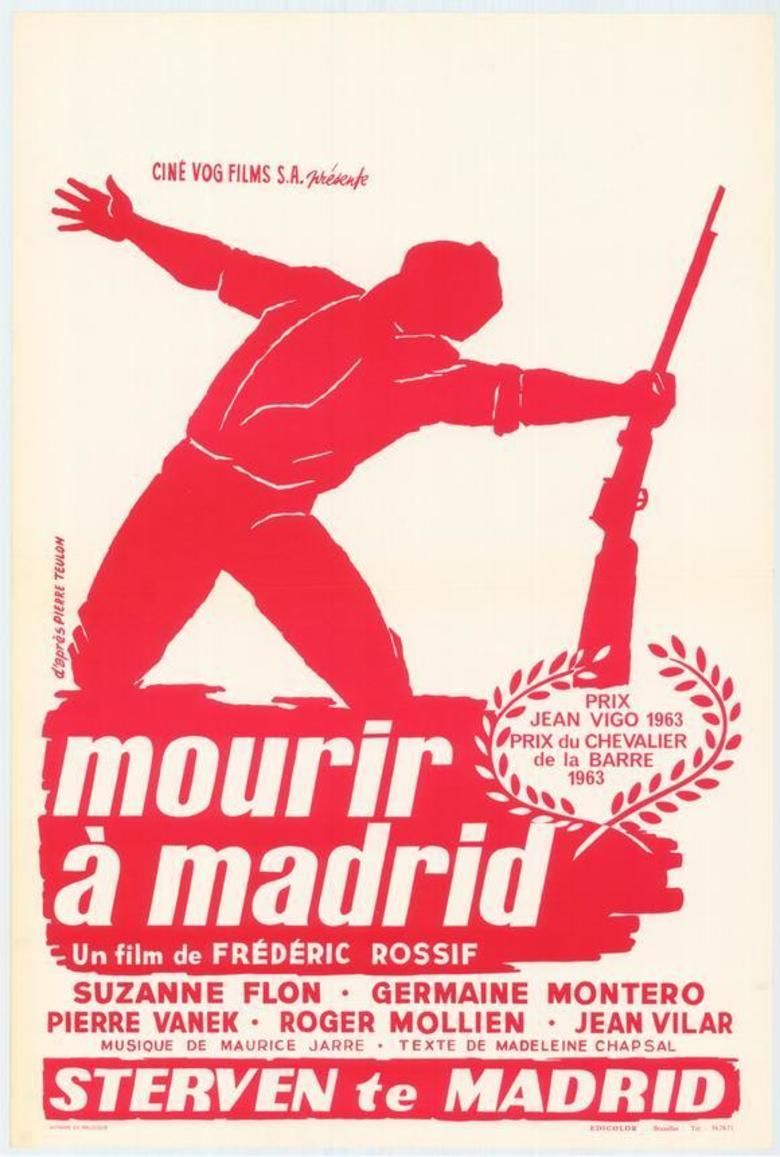 To Die in Madrid movie poster