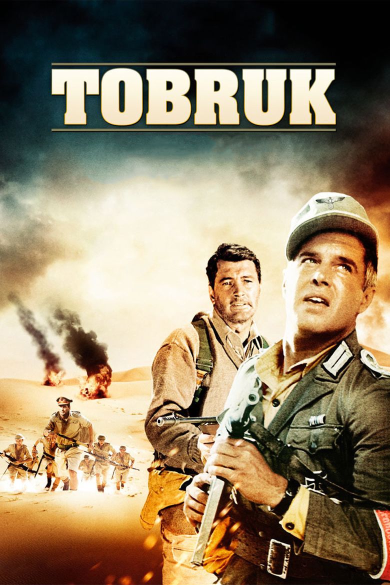 Tobruk (1967 film) movie poster