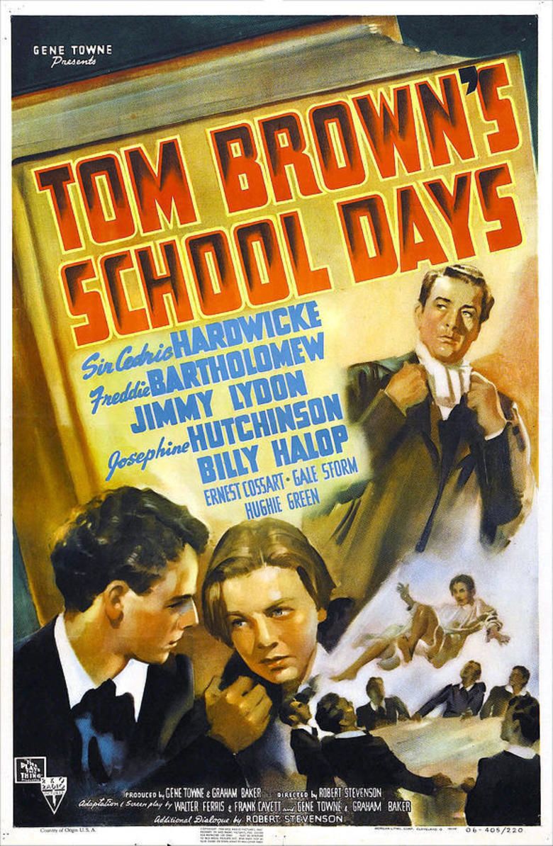 Tom Browns School Days (1940 film) movie poster