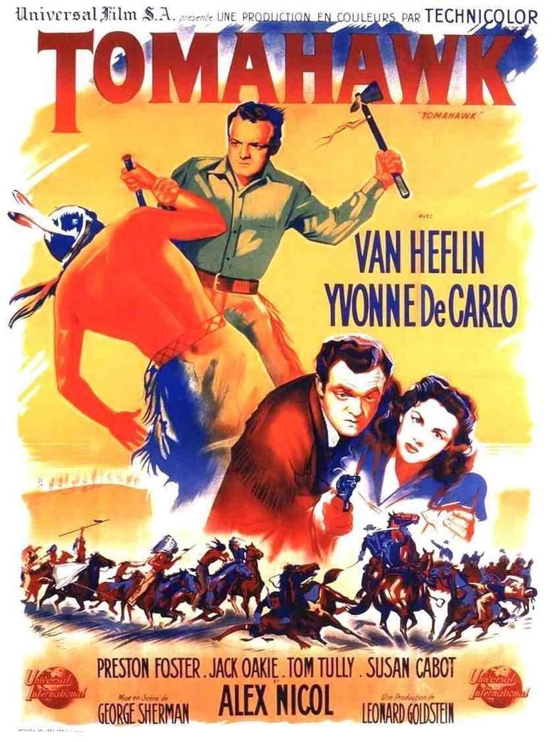 Tomahawk (film) movie poster