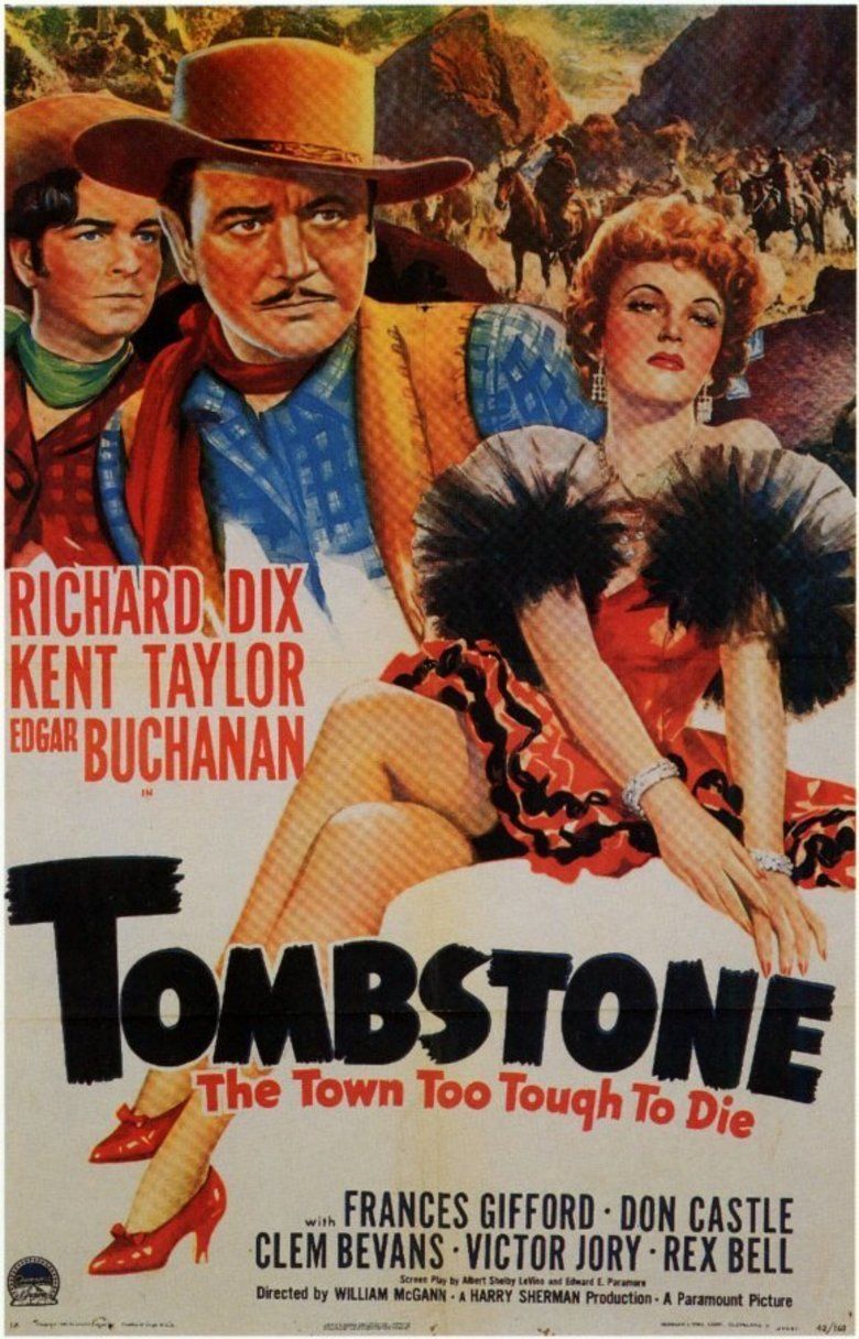 Tombstone, the Town Too Tough to Die movie poster