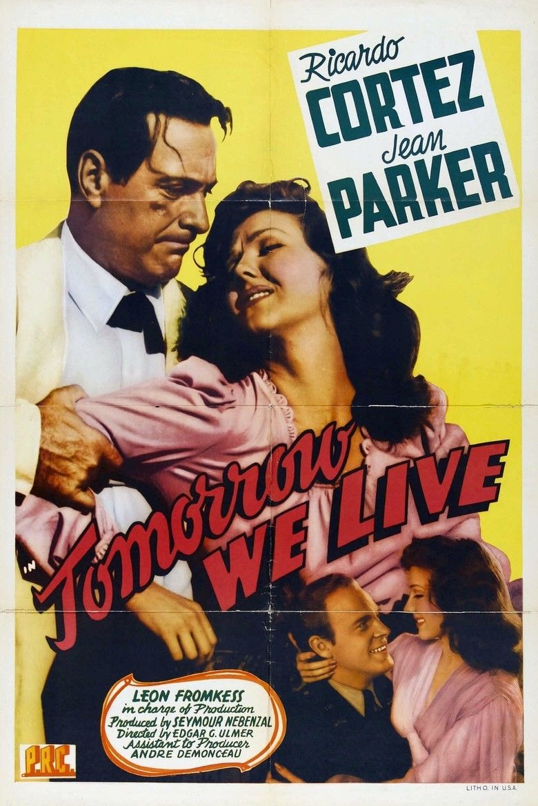 Tomorrow We Live (1942 film) movie poster