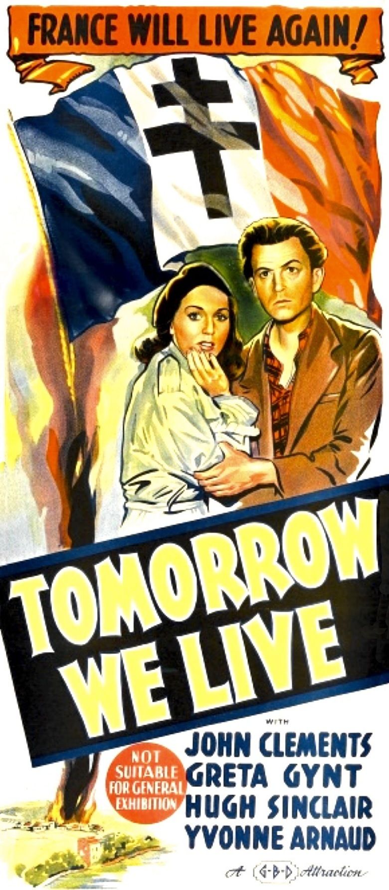 Tomorrow We Live (1943 film) movie poster