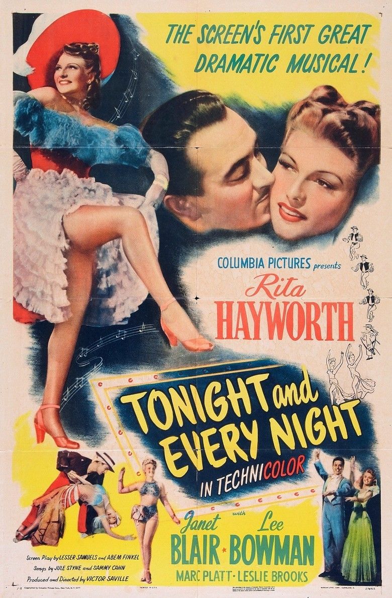 Tonight and Every Night movie poster