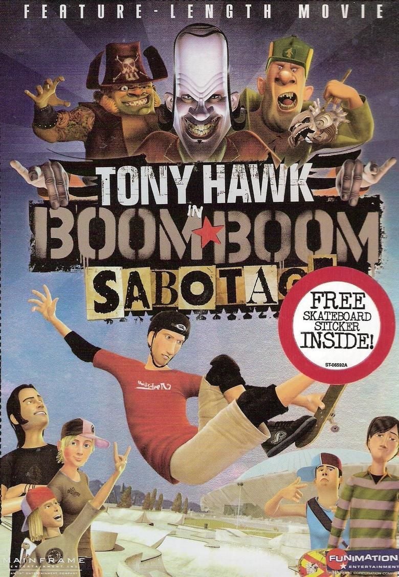 Tony Hawk in Boom Boom Sabotage movie poster
