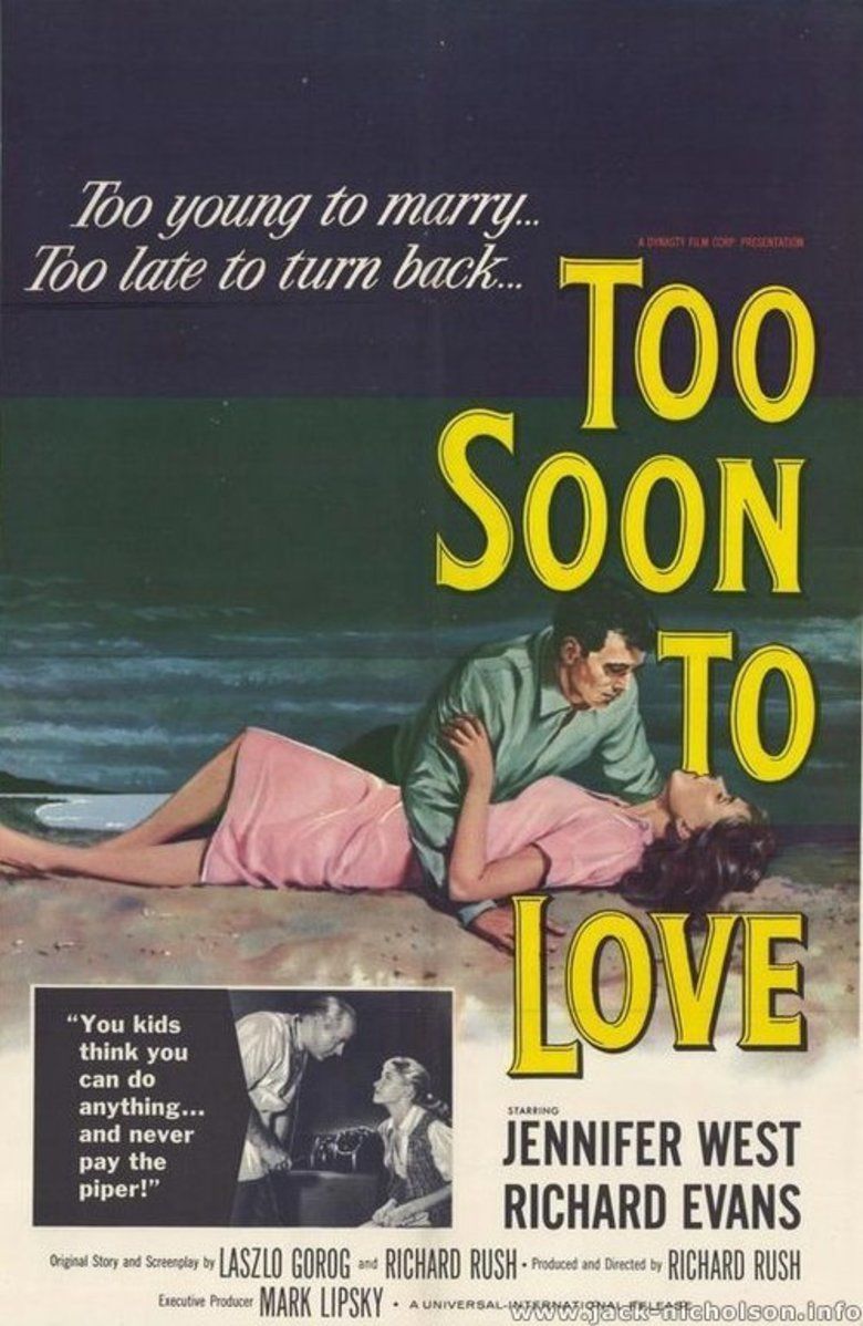 Too Soon to Love movie poster
