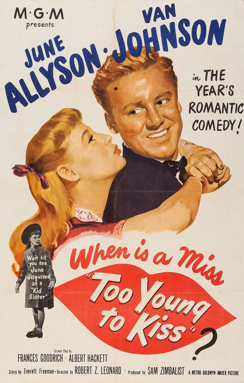 Too Young to Kiss movie poster