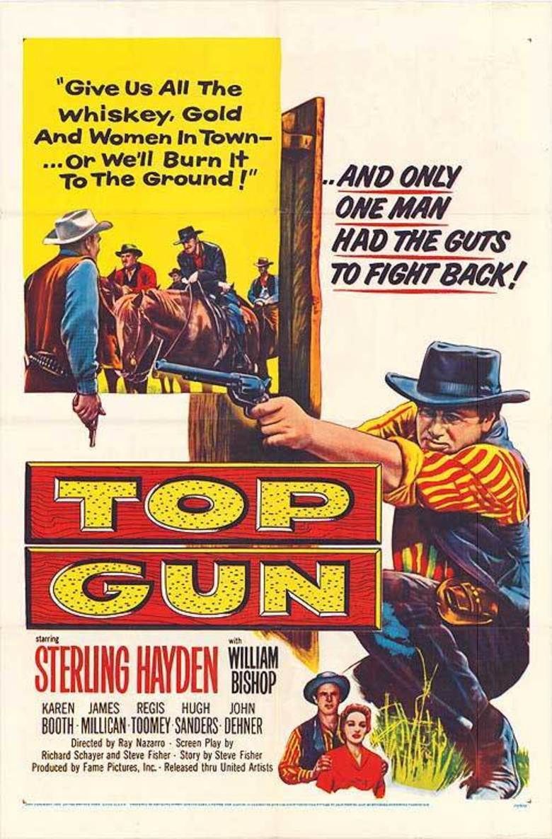 Top Gun (1955 film) movie poster