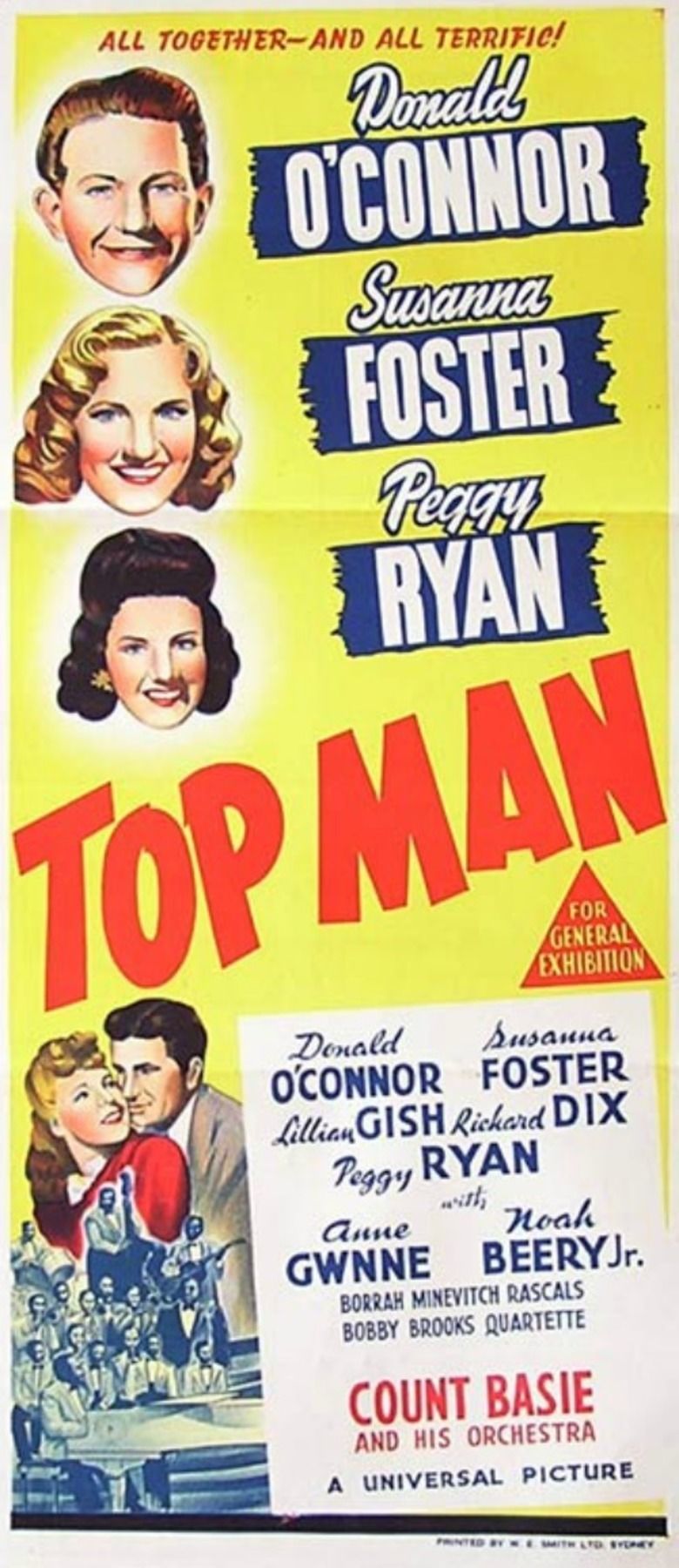 Top Man (film) movie poster