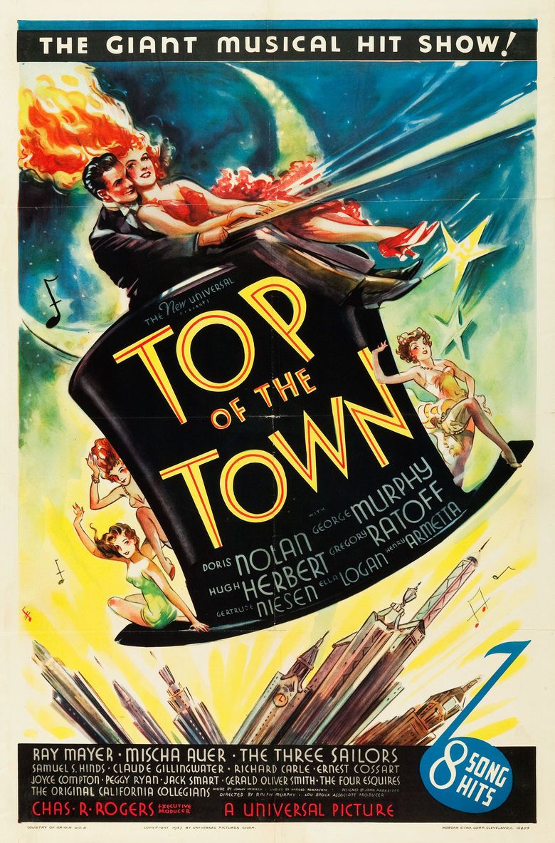 Top of the Town (film) movie poster
