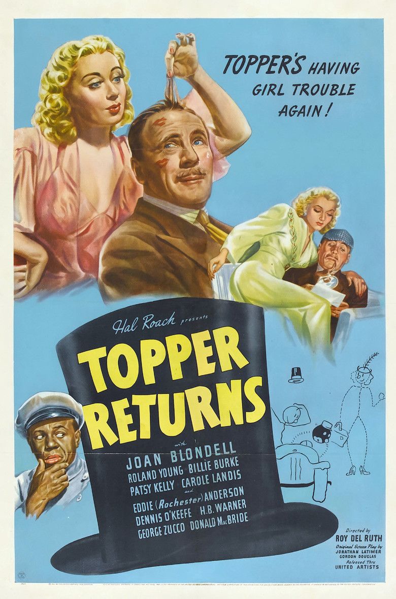 Topper Returns movie poster