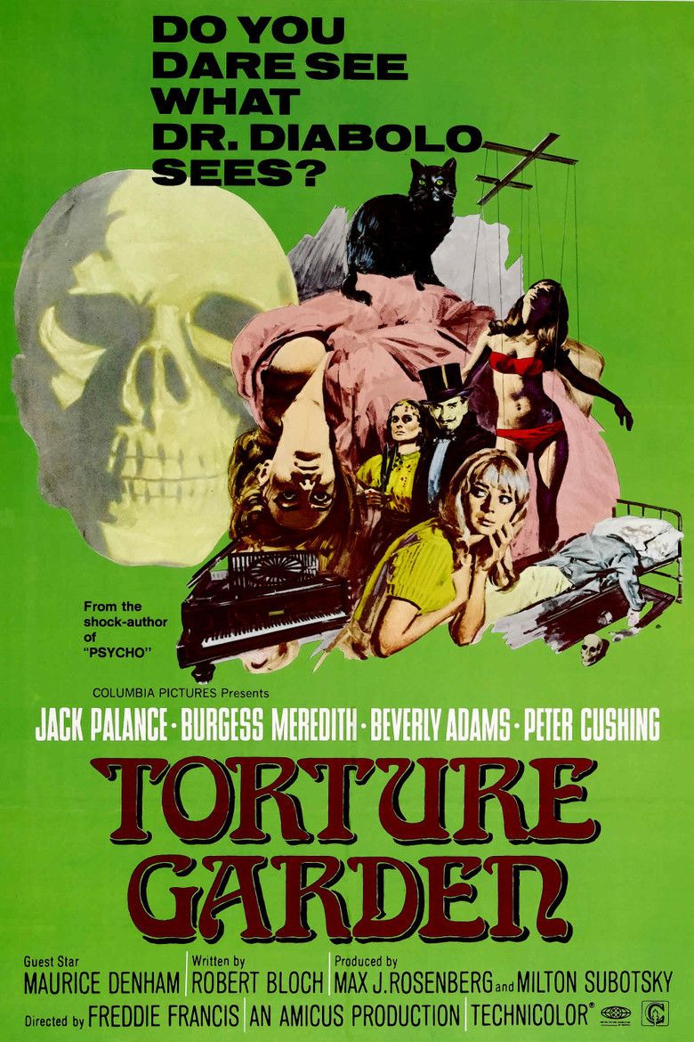 Torture Garden (film) movie poster