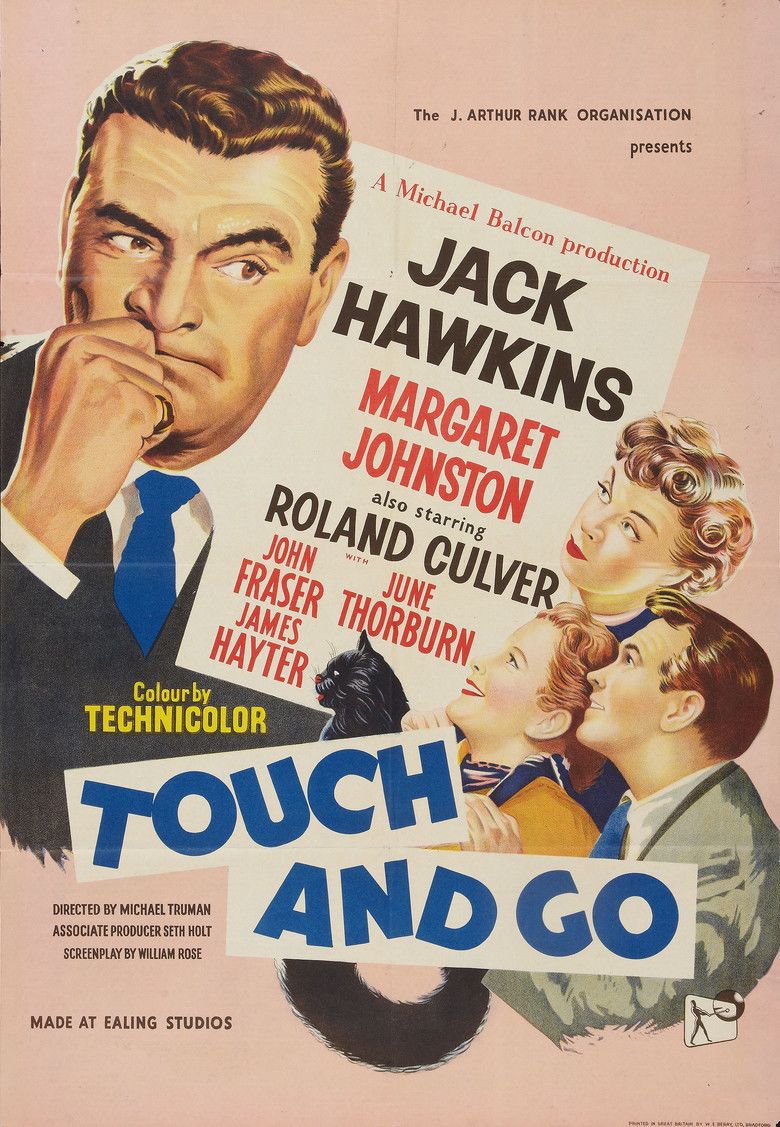 Touch and Go (1955 film) movie poster