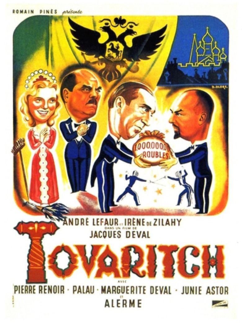 Tovaritch (film) movie poster