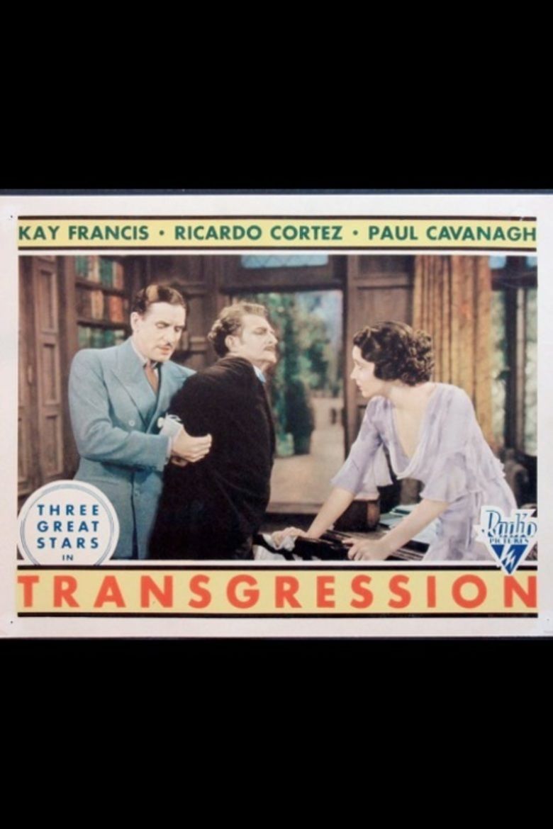 Transgression (1931 film) movie poster