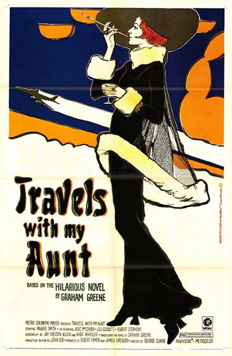Travels with My Aunt (film) movie poster