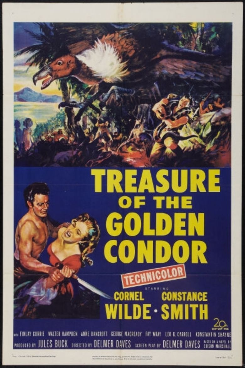 Treasure of the Golden Condor movie poster