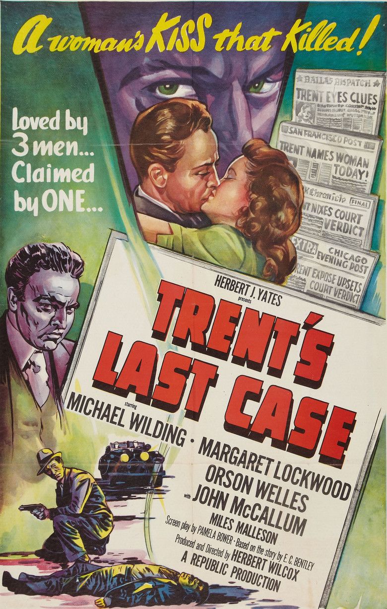 Trents Last Case (1952 film) movie poster