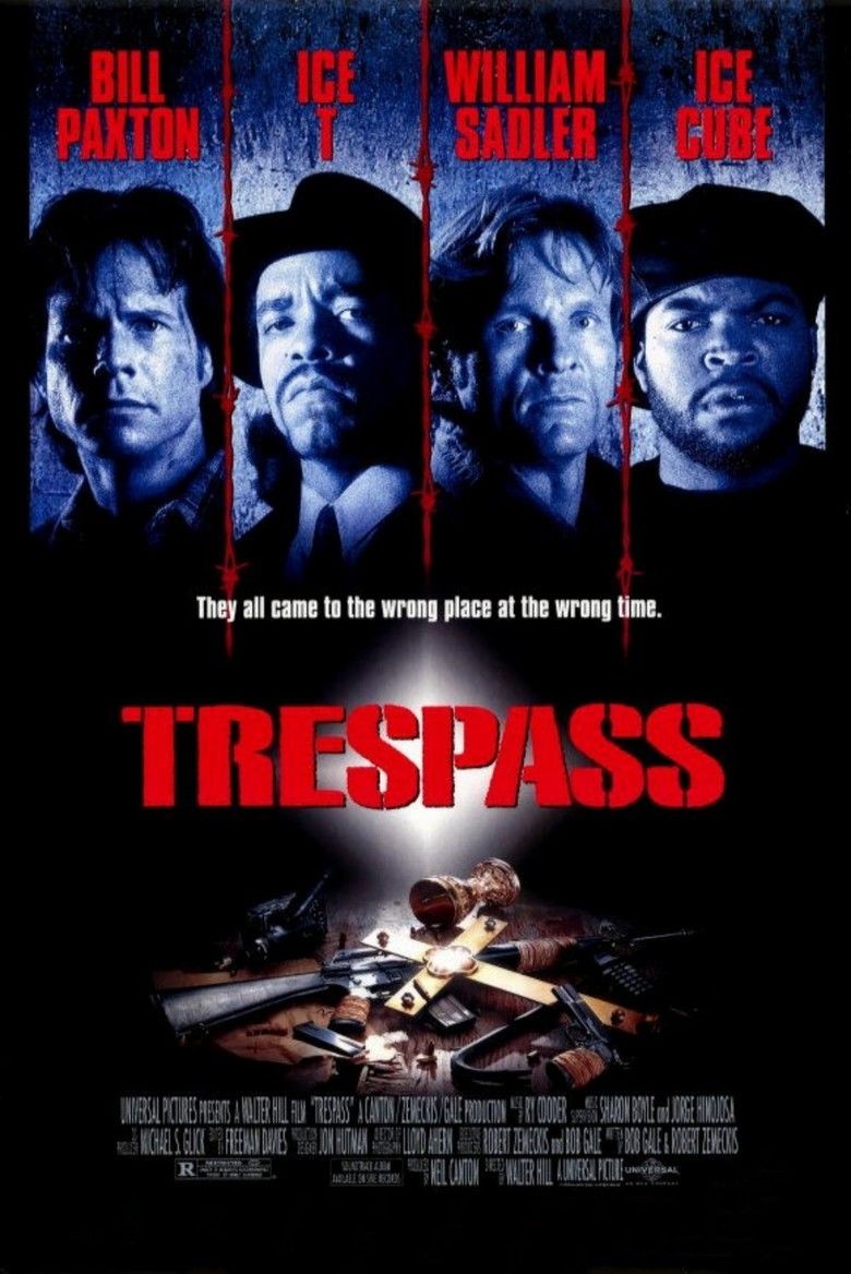 Trespass (1992 film) movie poster