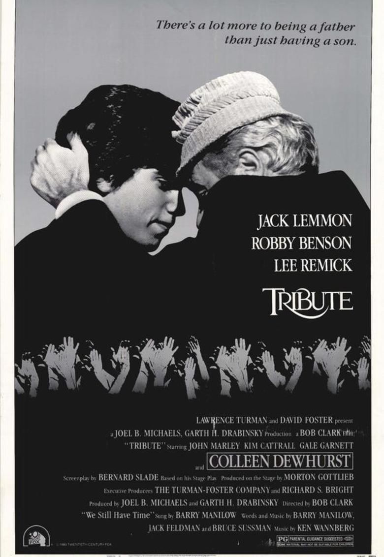 Tribute (1980 film) movie poster