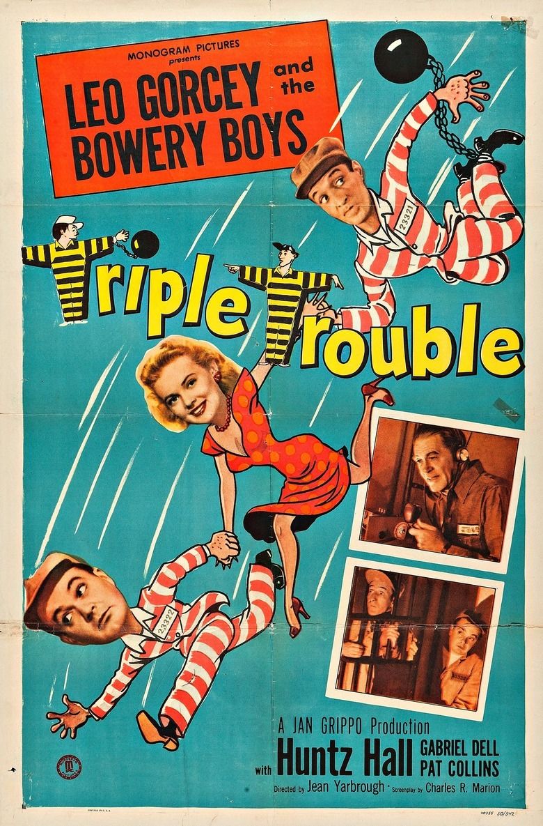 Triple Trouble (1950 film) movie poster