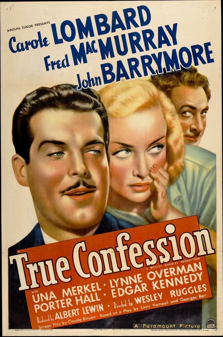 True Confession movie poster