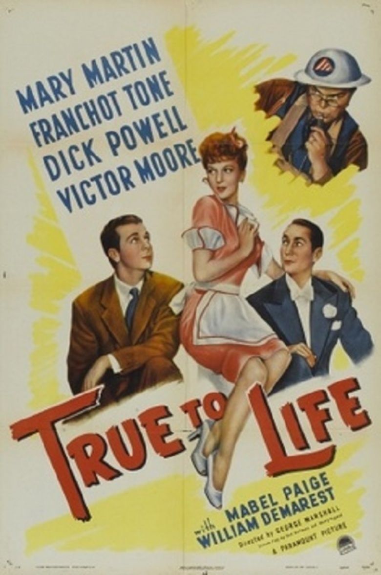 True to Life (film) movie poster