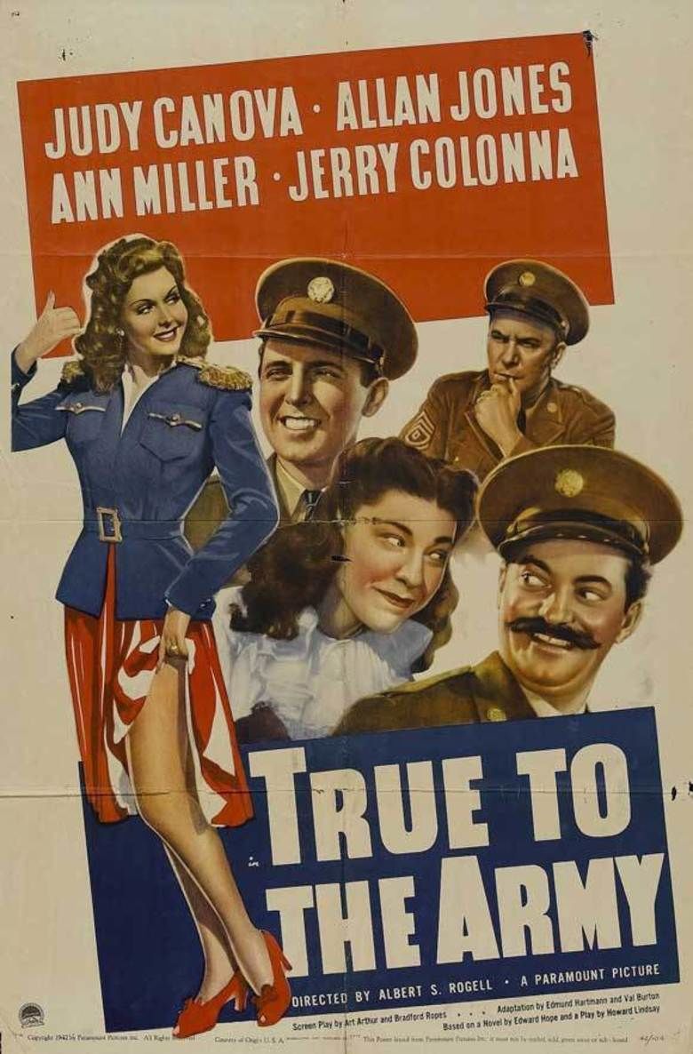 True to the Army movie poster