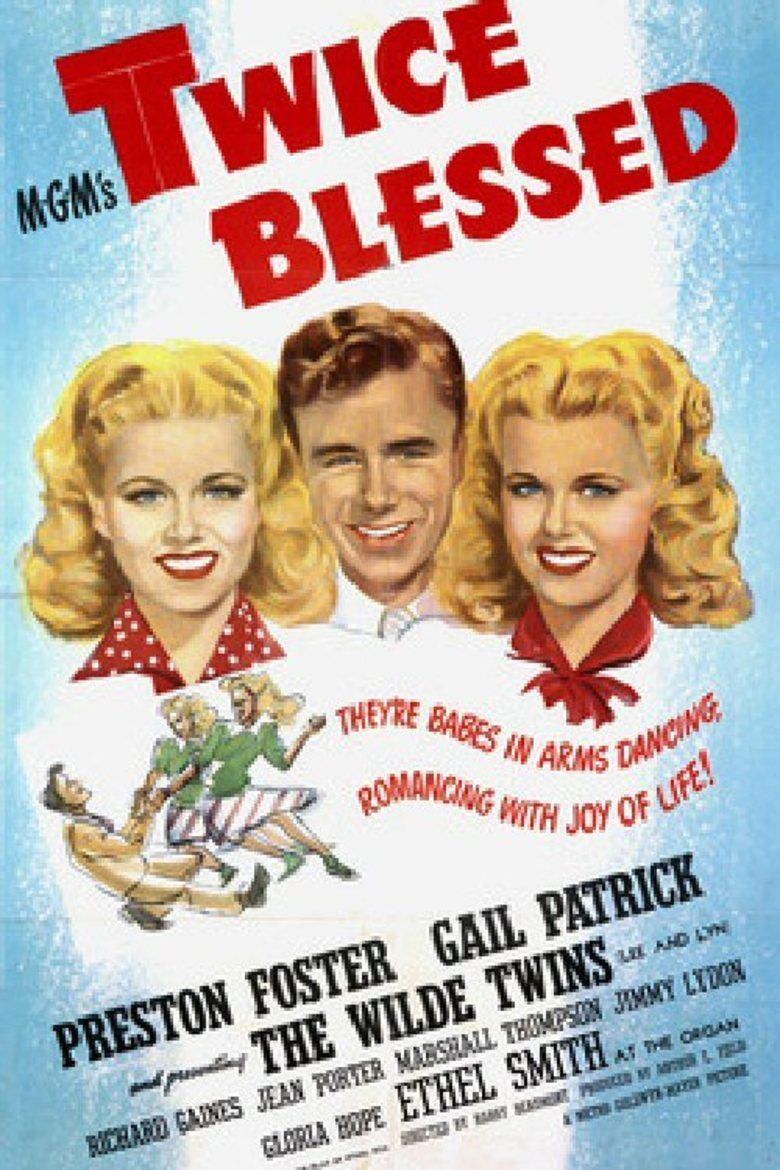 Twice Blessed (1945 film) movie poster