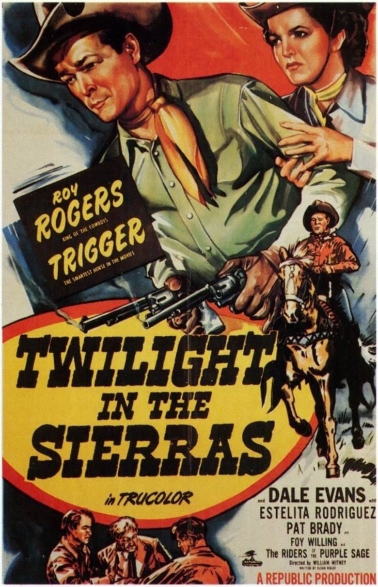 Twilight in the Sierras movie poster