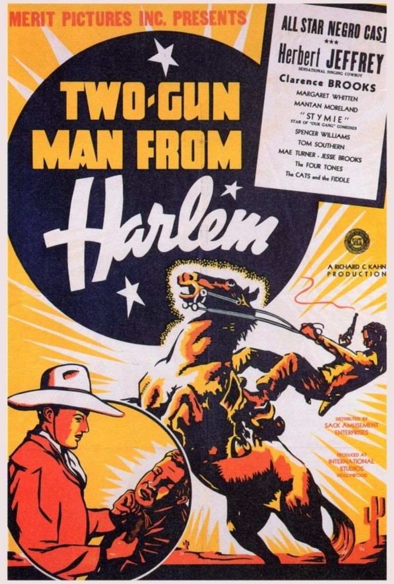 Two Gun Man from Harlem movie poster