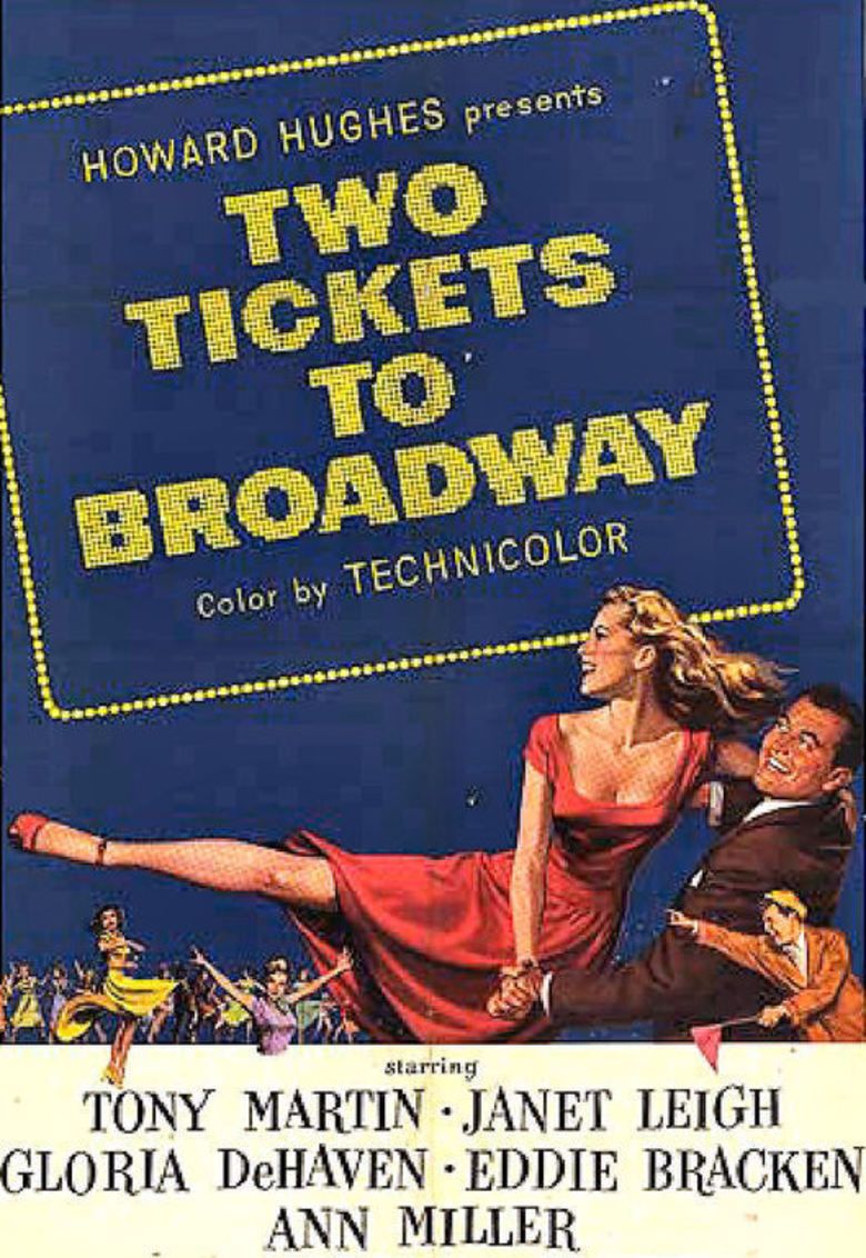 Two Tickets to Broadway movie poster