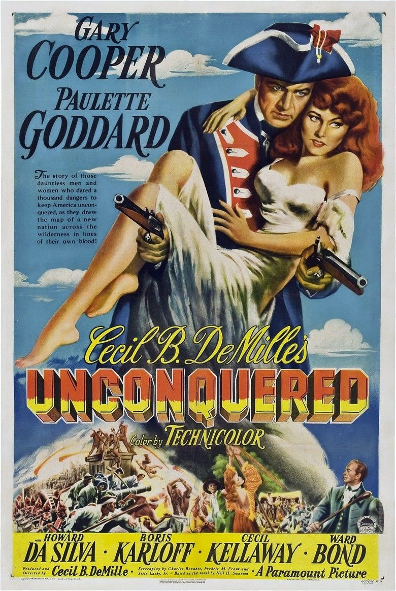 Unconquered movie poster