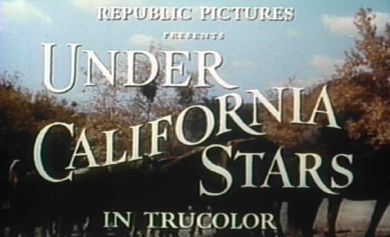 Under California Stars movie scenes