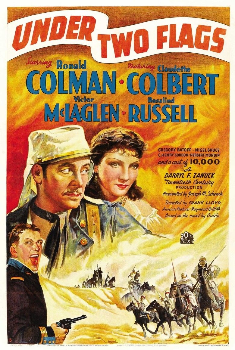 Under Two Flags (1936 film) movie poster