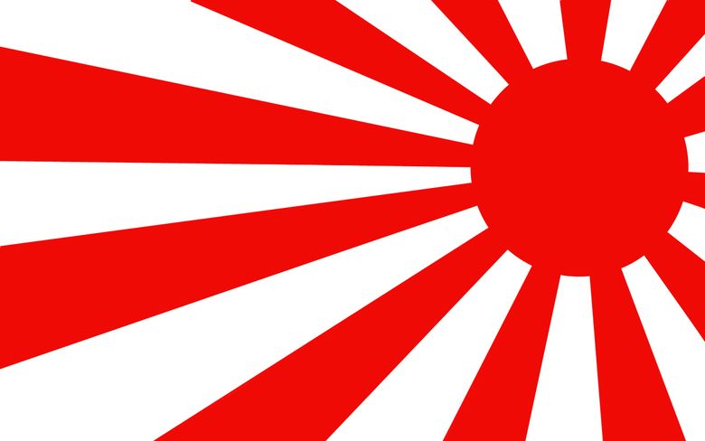 Under the Flag of the Rising Sun movie scenes