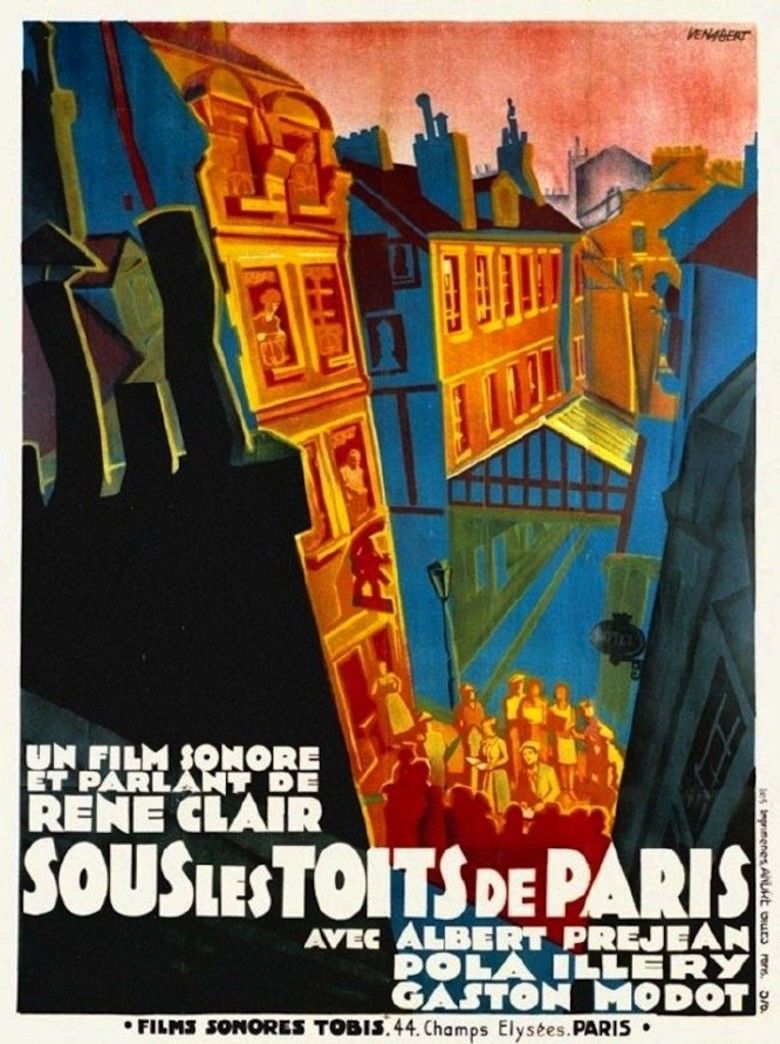 Under the Roofs of Paris movie poster
