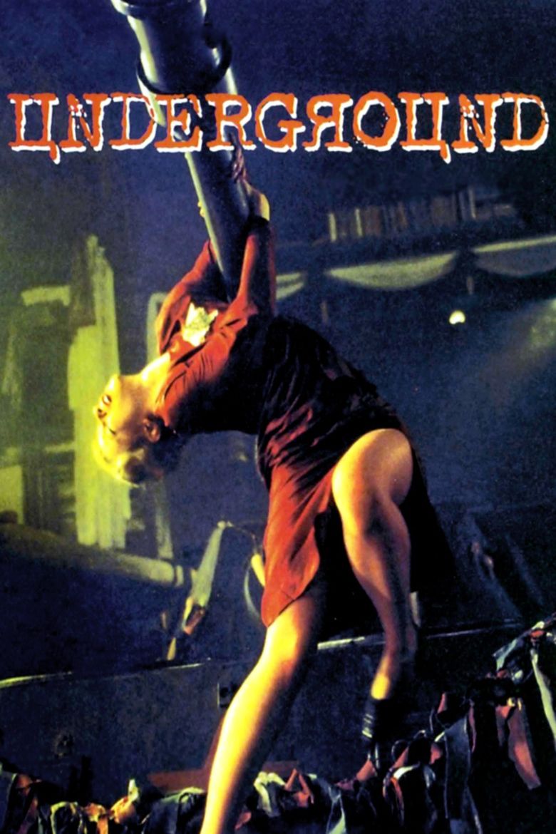 Underground (1995 film) movie poster