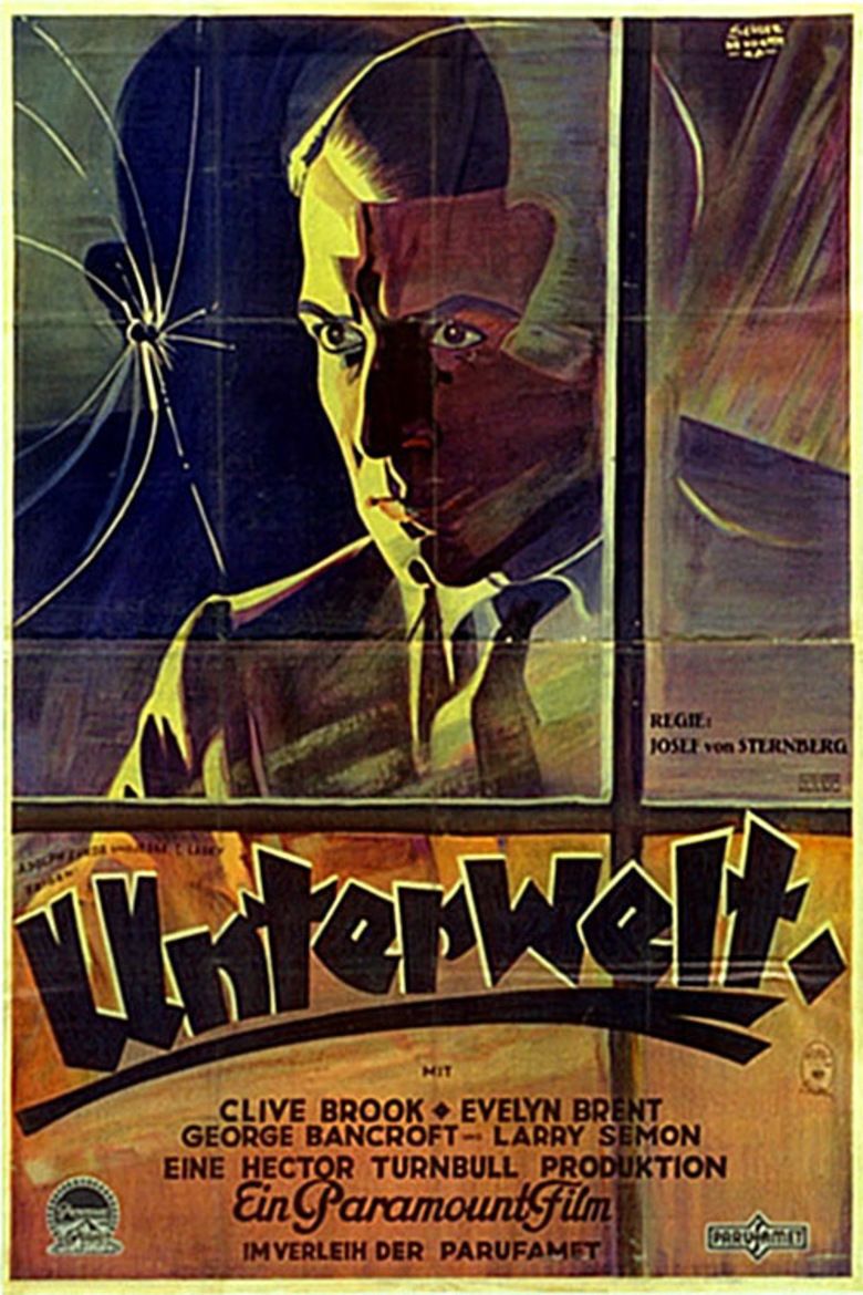 Underworld (1927 film) movie poster