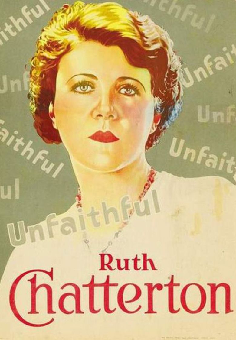 Unfaithful (1931 film) movie poster