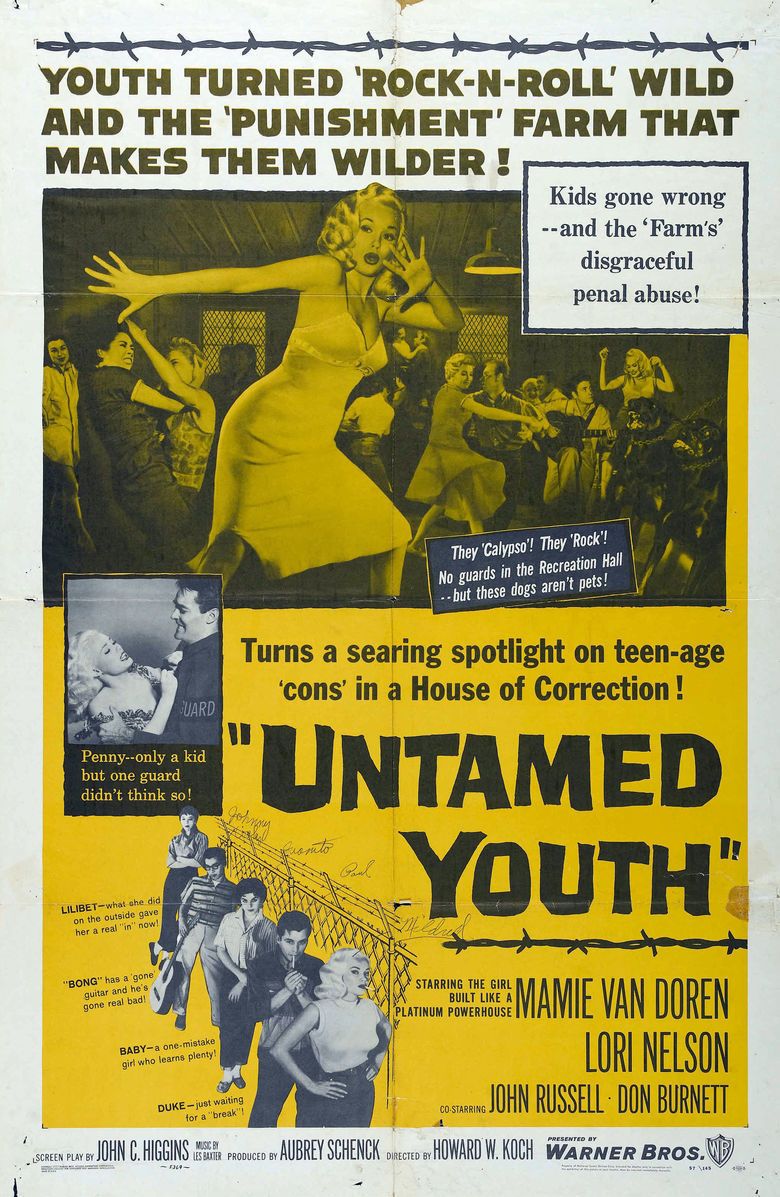 Untamed Youth movie poster