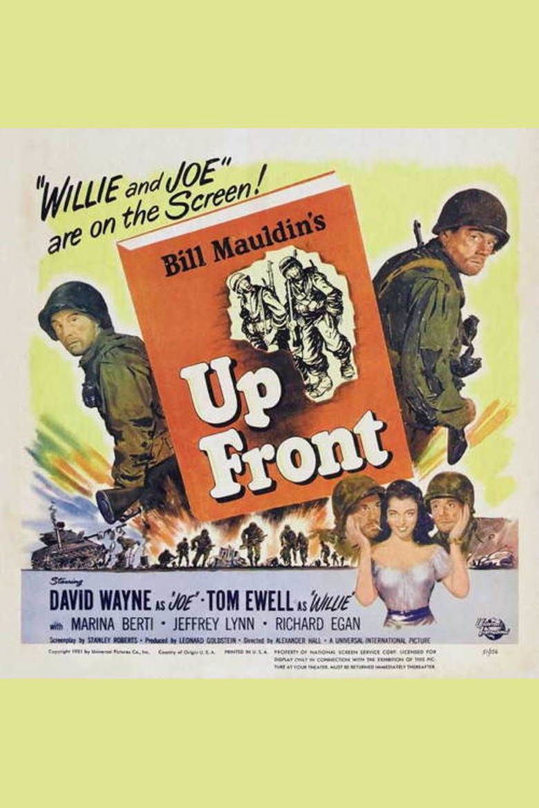 Up Front (film) movie poster