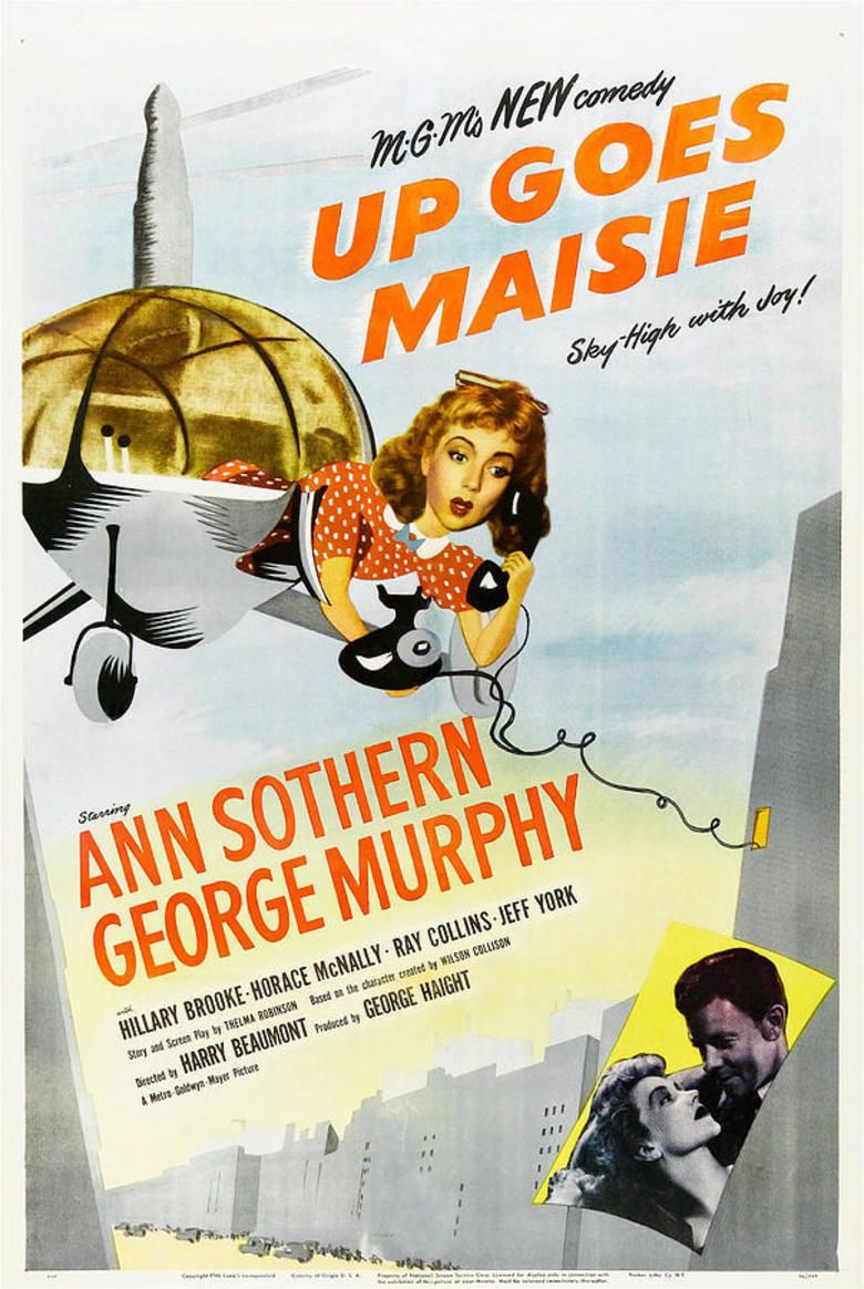 Up Goes Maisie movie poster