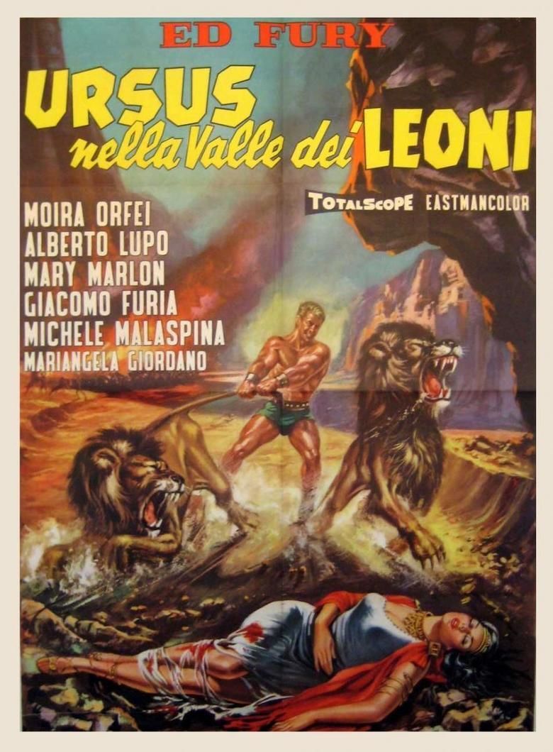 Ursus in the Valley of the Lions movie poster
